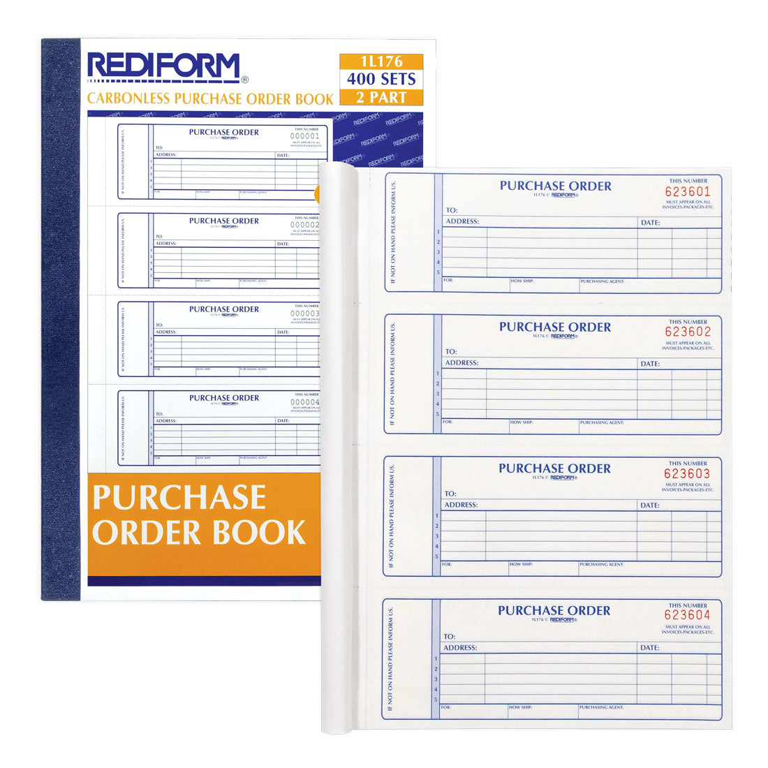 Purchase Order Book 1L176