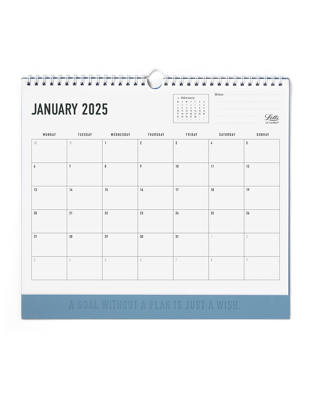 Conscious 2025 Wall Calendar Ocean by Letts of London – Rediform conscious-2025-wall-calendar-ocean-by-letts-of-london-rediform