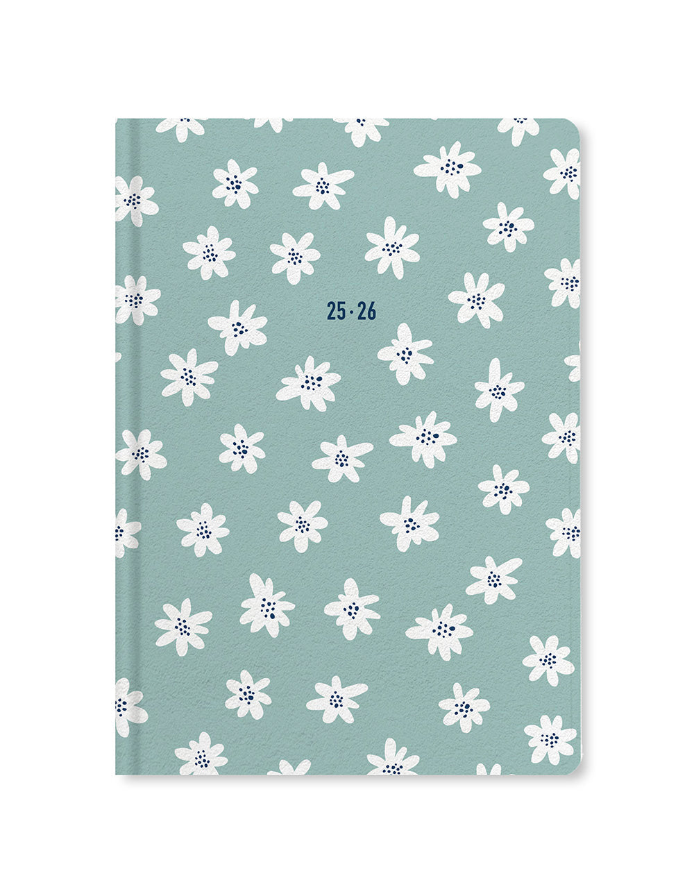 Letts Daisies A5 Week to View Planner 2025-2026 - Multilanguage 26-031866 #color_mint