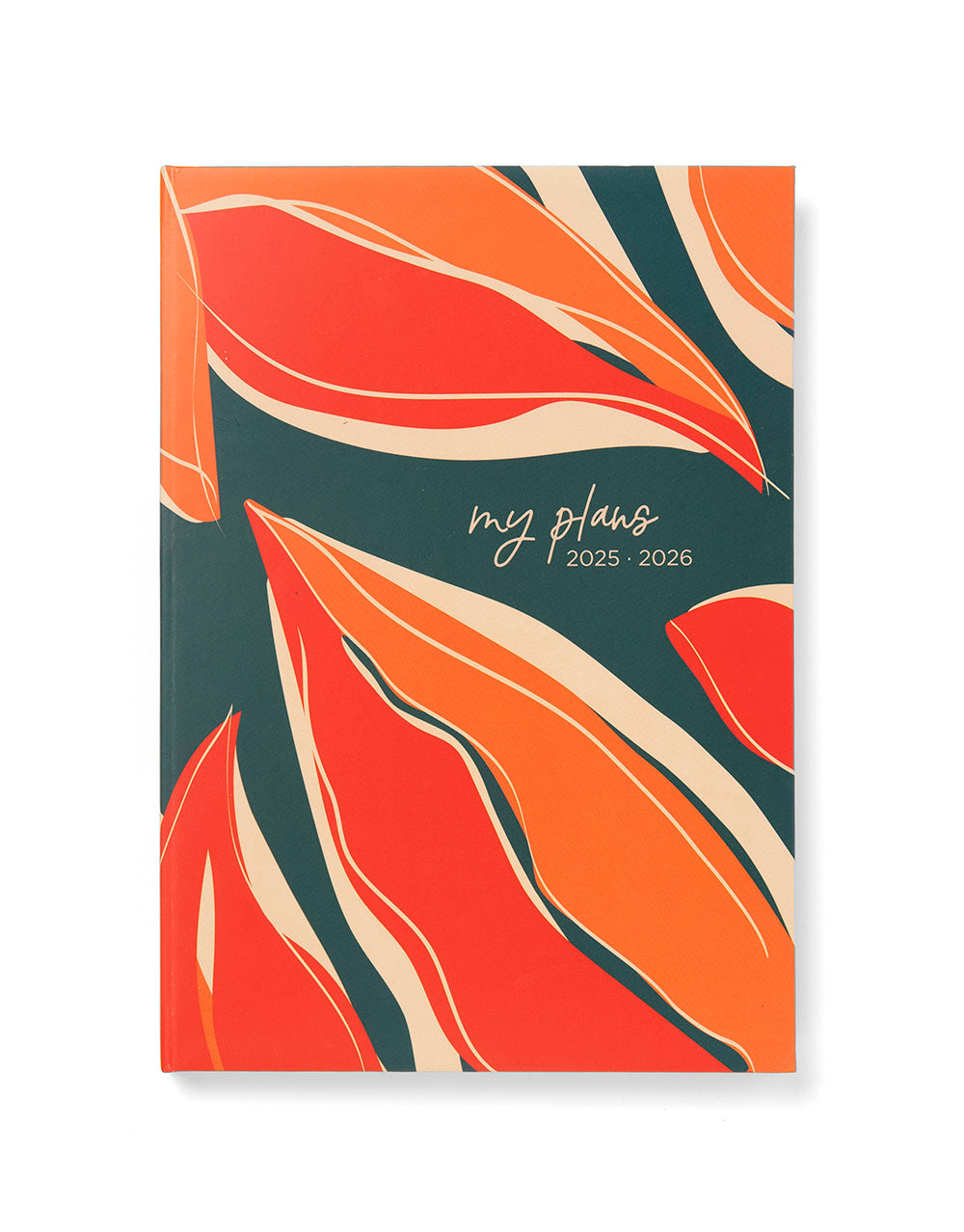Letts Botanics A5 Week to View Planner 2025-2026 - Multilanguage 26-031918 #color_botanics-green