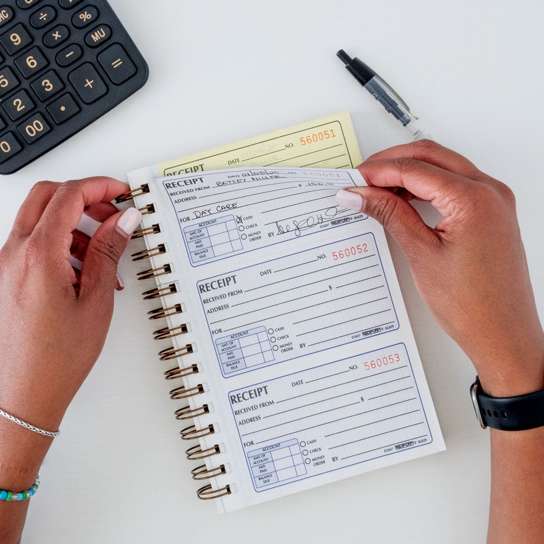 Gold Standard - Money Receipt Book 8L829