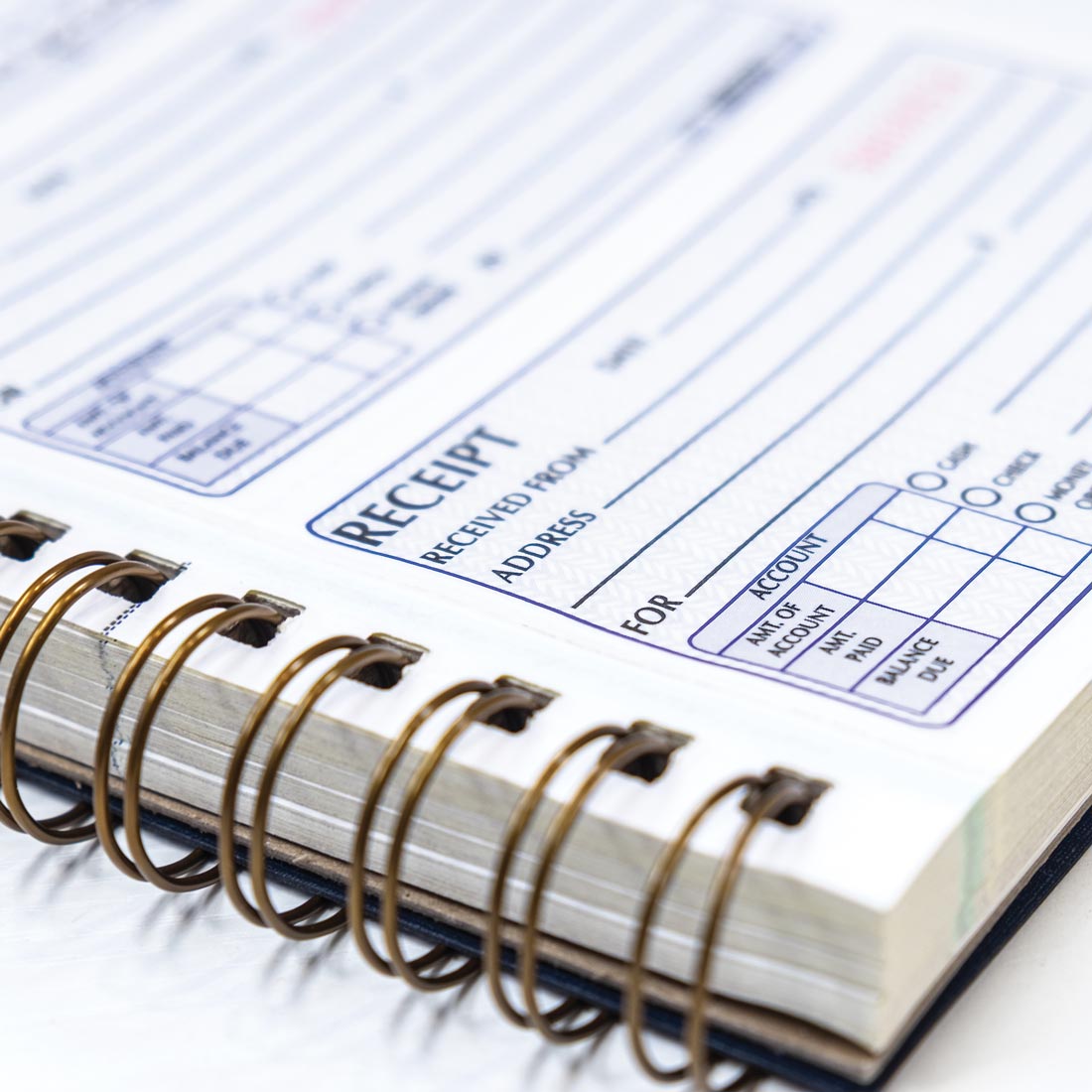 Gold Standard - Money Receipt Book 8L829