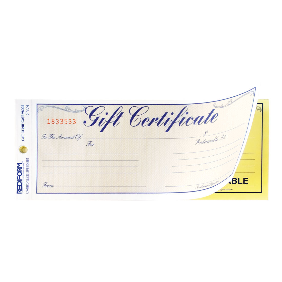 Gift Certificates 98002