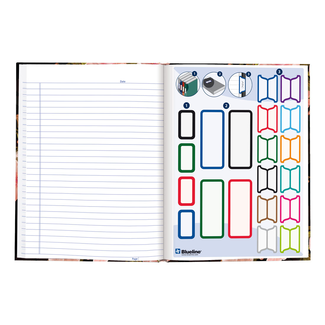 Blueline Notebook Cherry Tree A9.01#color_cherry-tree