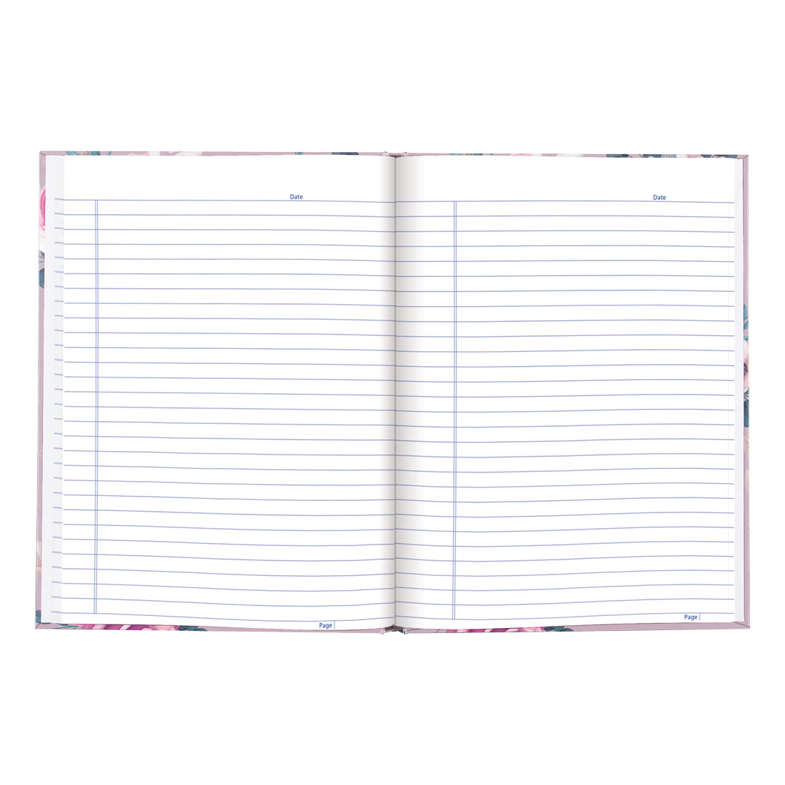 Blueline Notebook Lavender A9.02#color_lavender-floral