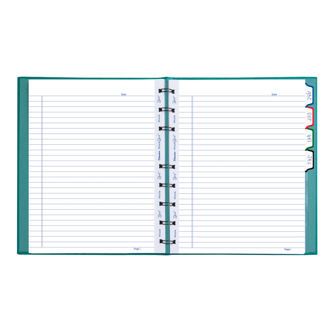 MiracleBind Notebook#color_turquoise