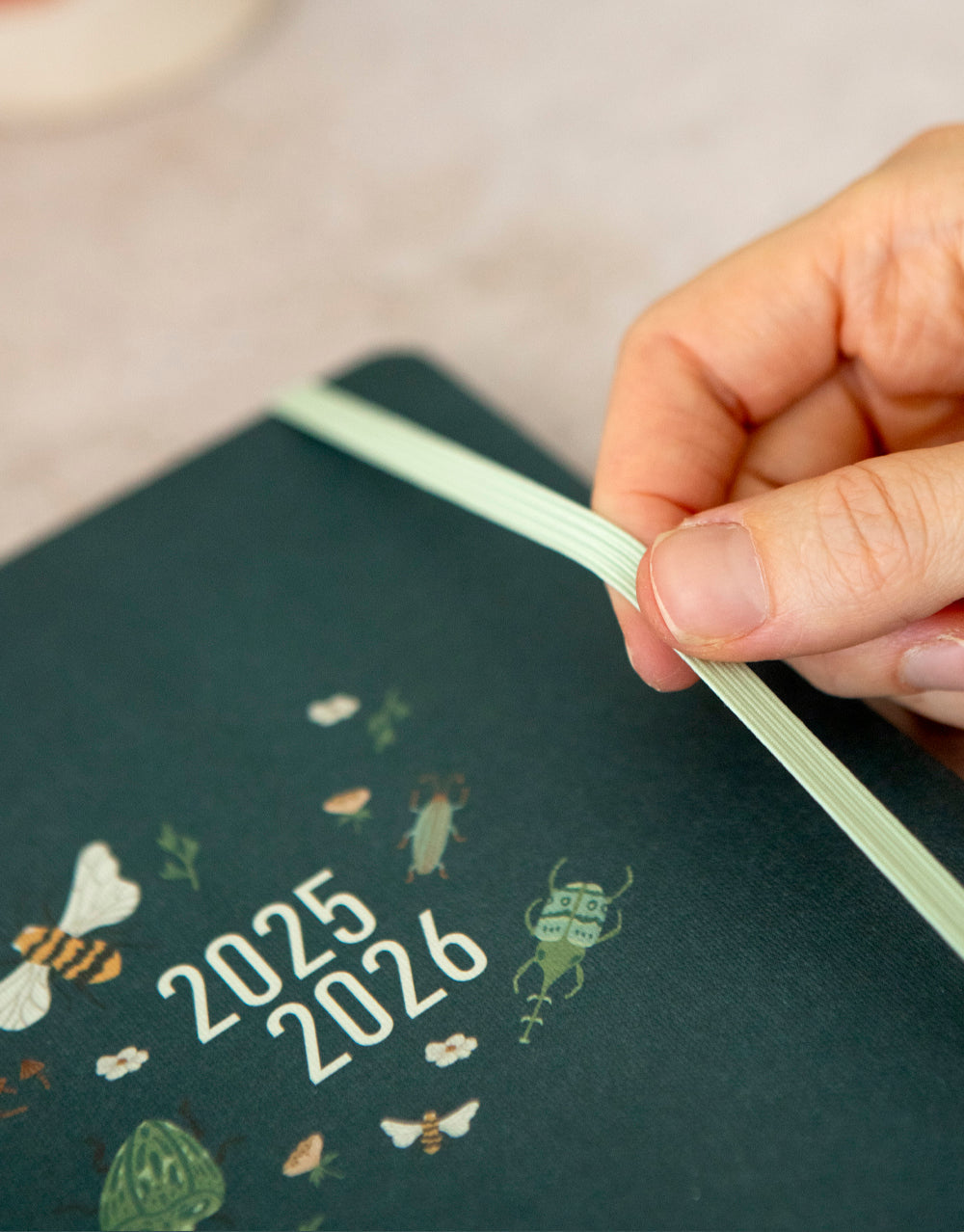 Letts Bumblebee Planner 2025-2026 #color_forest
