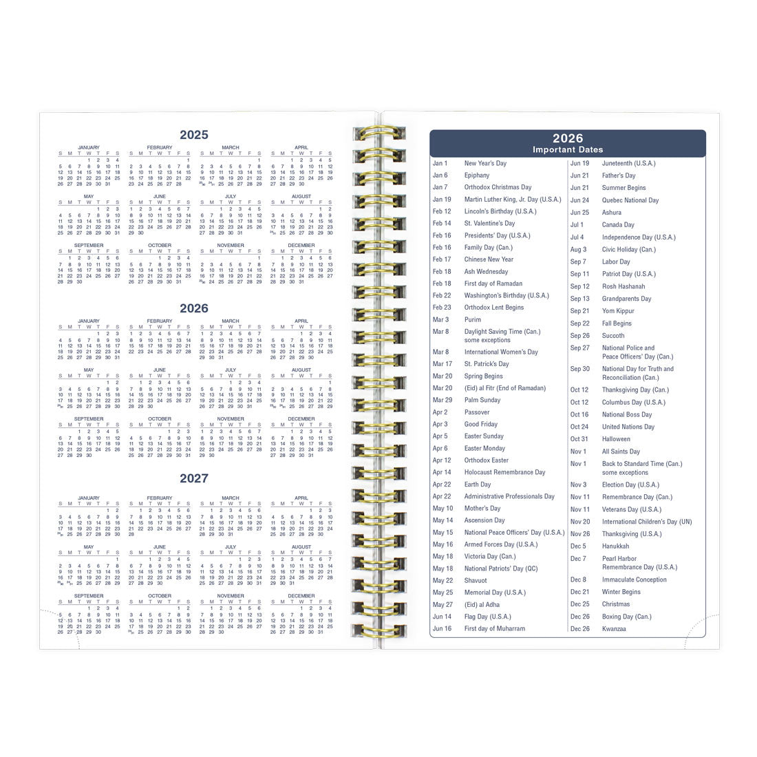 Blueline Minimalist Weekly/Monthly Planner 2026 C101PT.ASX-26