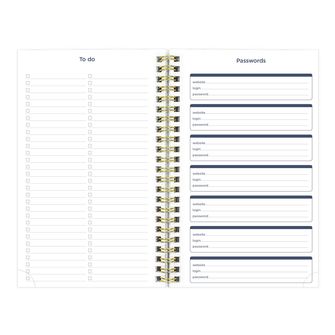 Blueline Minimalist Weekly/Monthly Planner 2026 C101PT.ASX-26