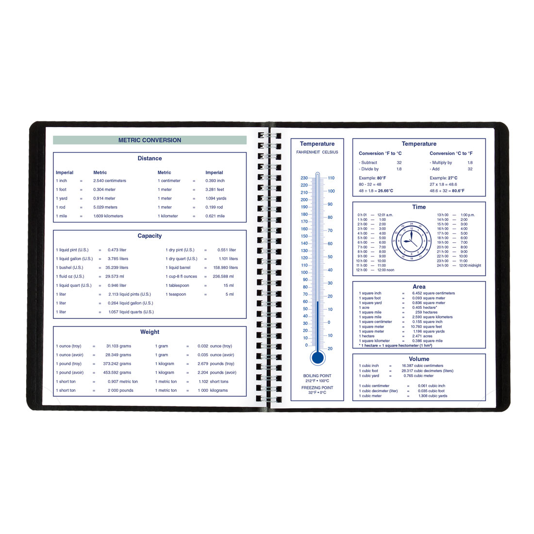 Blueline Essential Plan & Link™ Weekly Planner, Black, 2026 C5275.81T-26