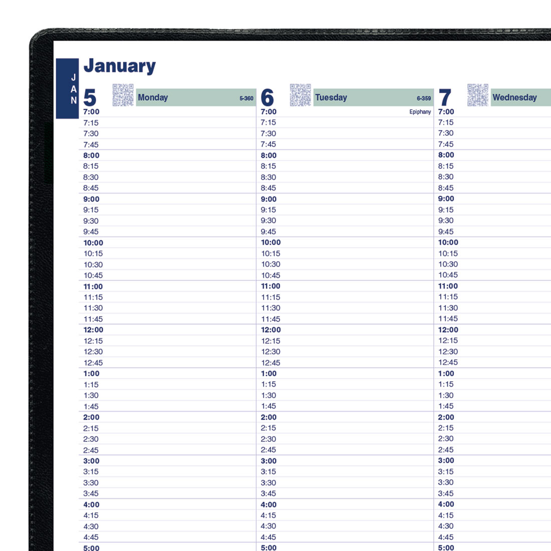 Blueline Essential Plan & Link™ Weekly Planner, Black, 2026 C5950.81T-26