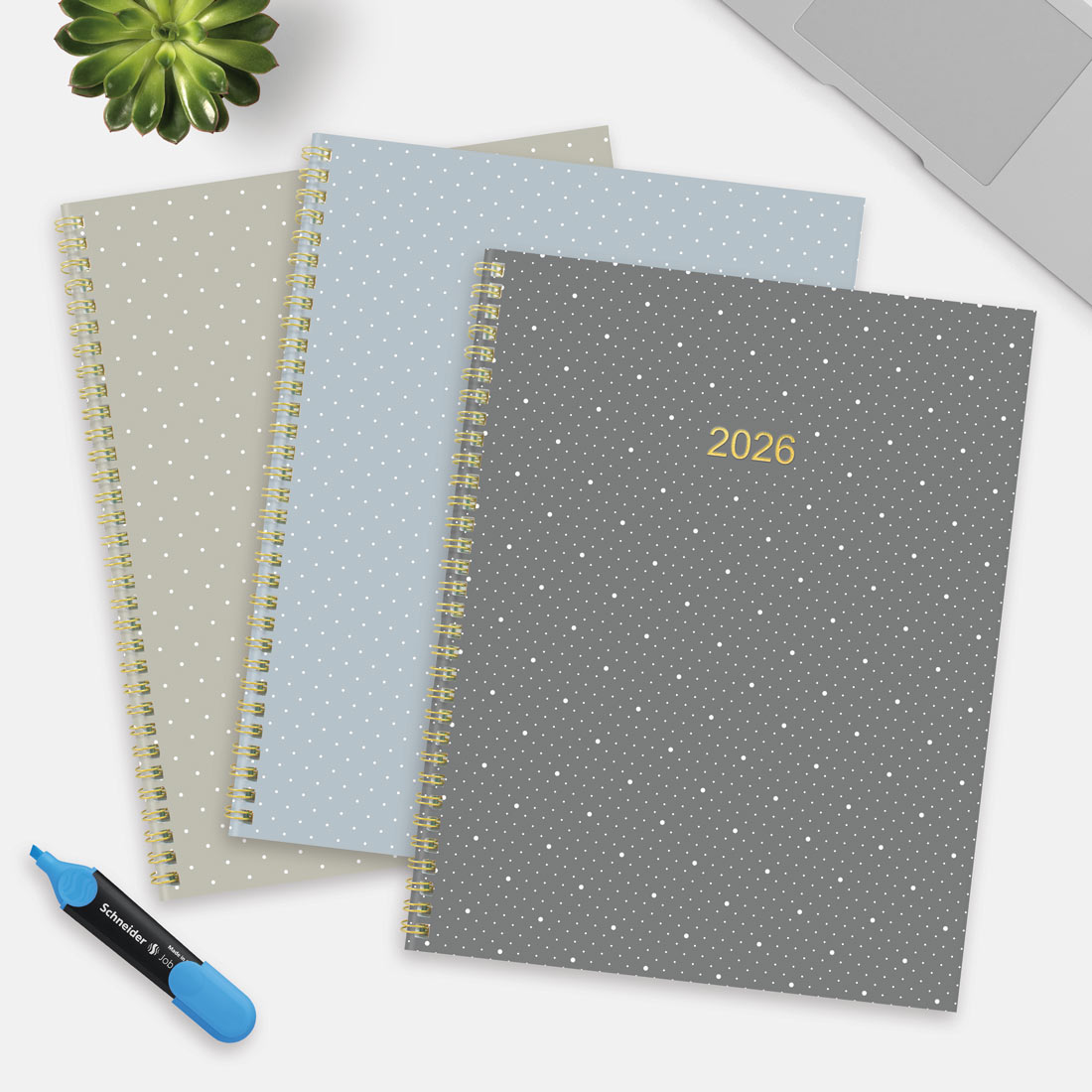 Blueline Minimalist Weekly/Monthly Planner 2026 C958PT.ASX-26