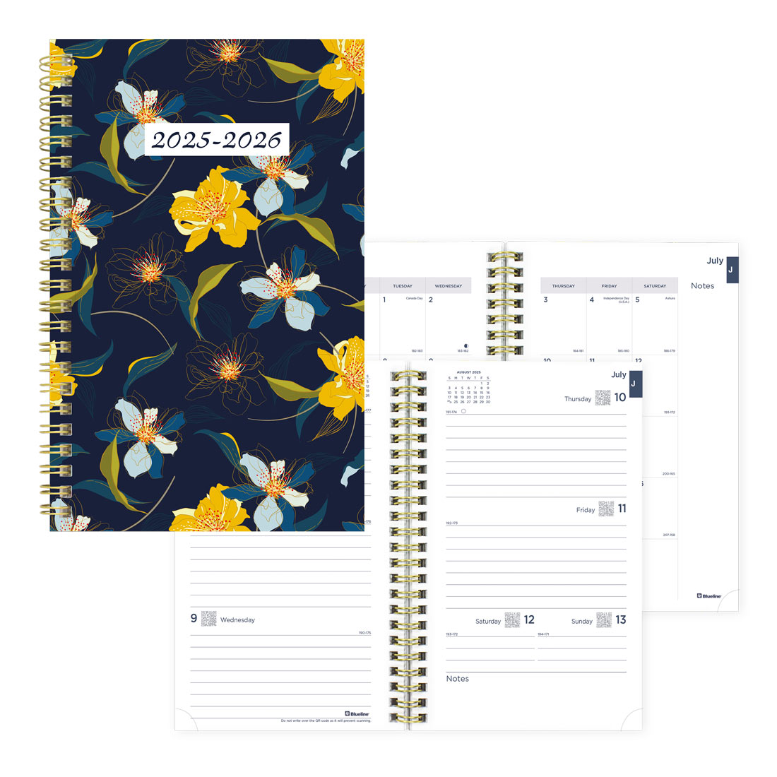 Academic Weekly Planner, Blossom, 2025-2026 (CA114PG-26)