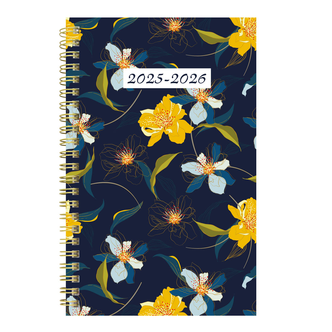 Academic Weekly Planner, Blossom, 2025-2026, Blueline CA114PG-26 #color_blossom-navy