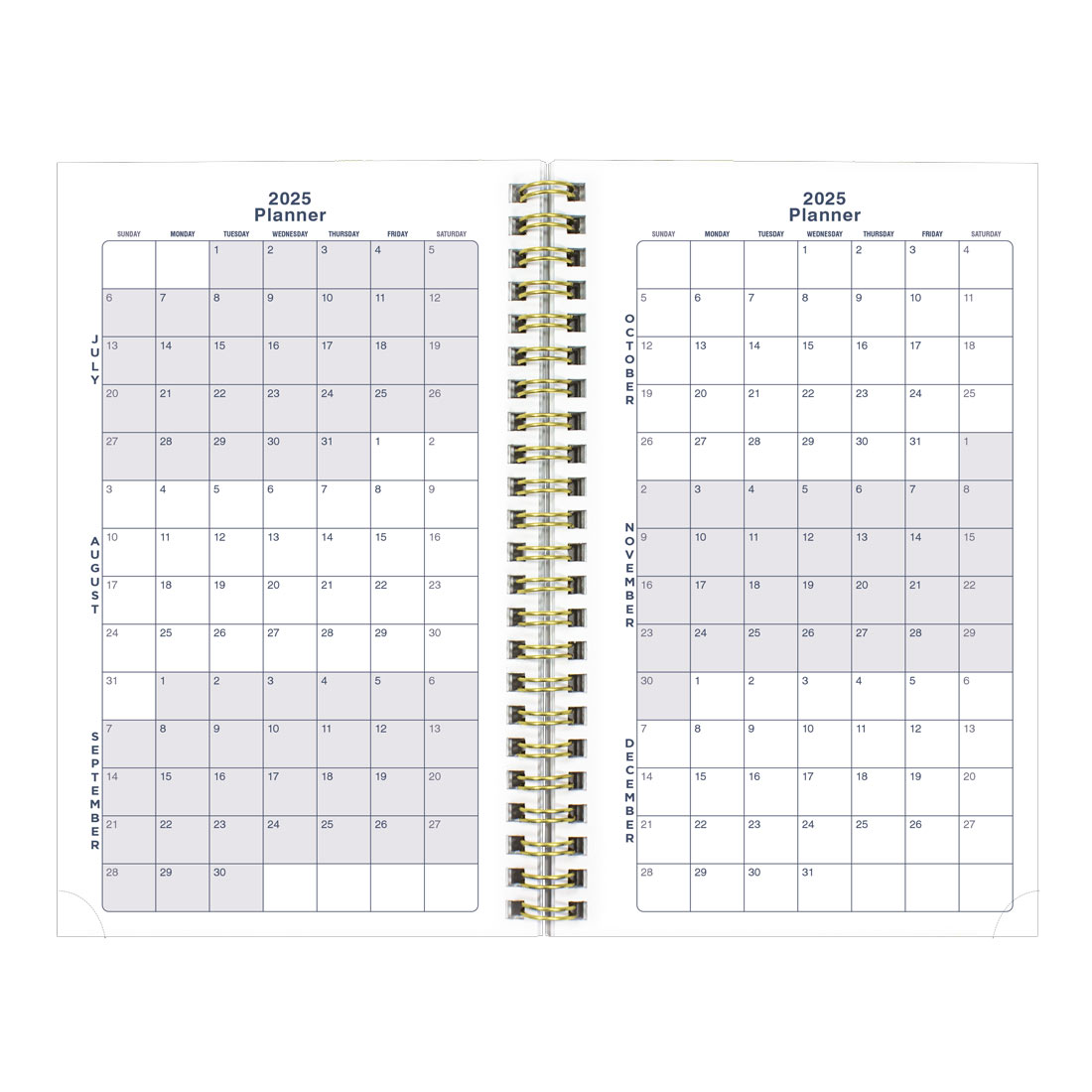 Academic Weekly Planner, Blossom, 2025-2026, Blueline CA114PG-26 #color_blossom-navy