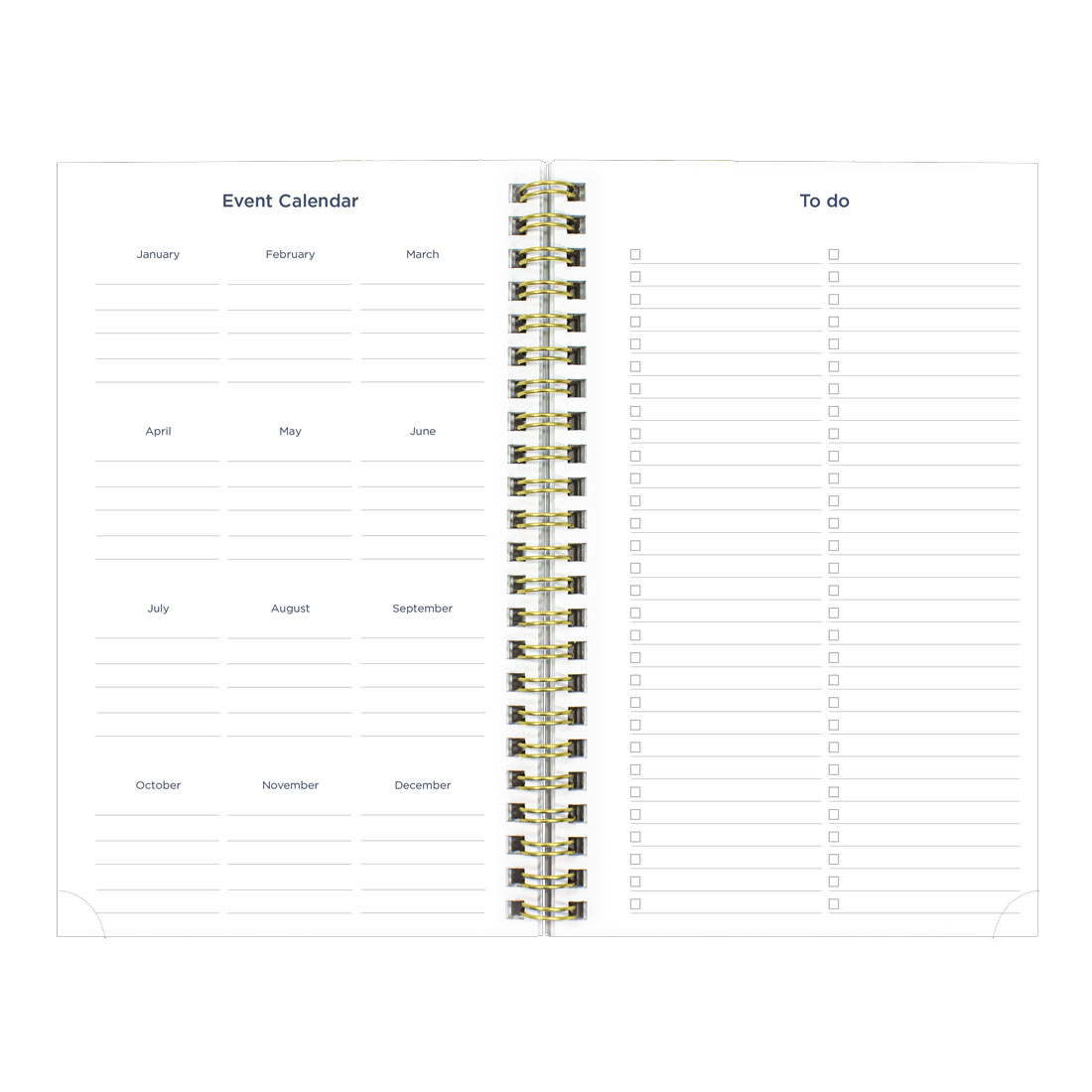 Academic Weekly Planner, Blossom, 2025-2026, Blueline CA114PG-26 #color_blossom-navy