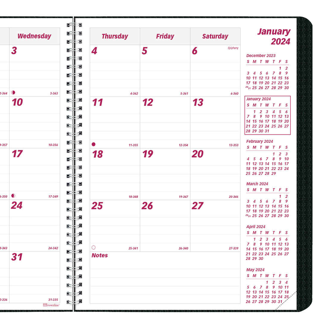 Duraflex Monthly Planner 2024