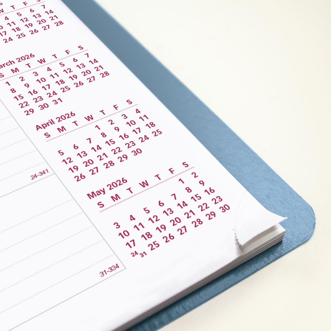 Brownline Mountain Monthly Planner, 2026 CB1262G.03-26, #color_snow