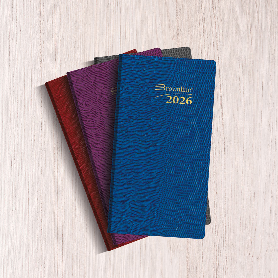 Brownline Daily Pocket Appointment Planner, Assorted Colors, 2026 CB401.ASX-26