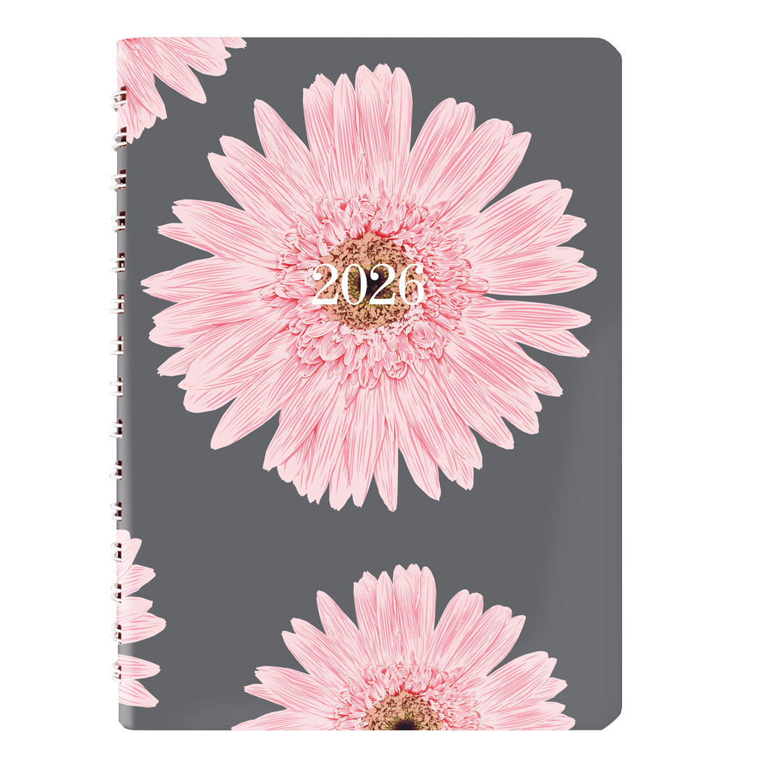 Brownline Pink Daisy Daily Planner, 2026 CB634G.05-26