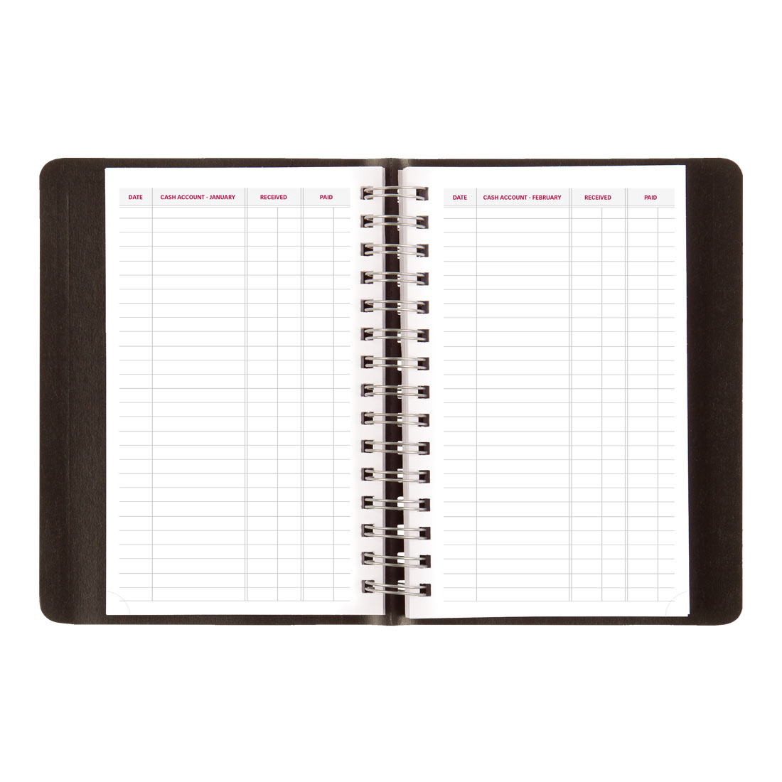 Brownline Essential Daily Planner, 2026 CB634W.BLK-26