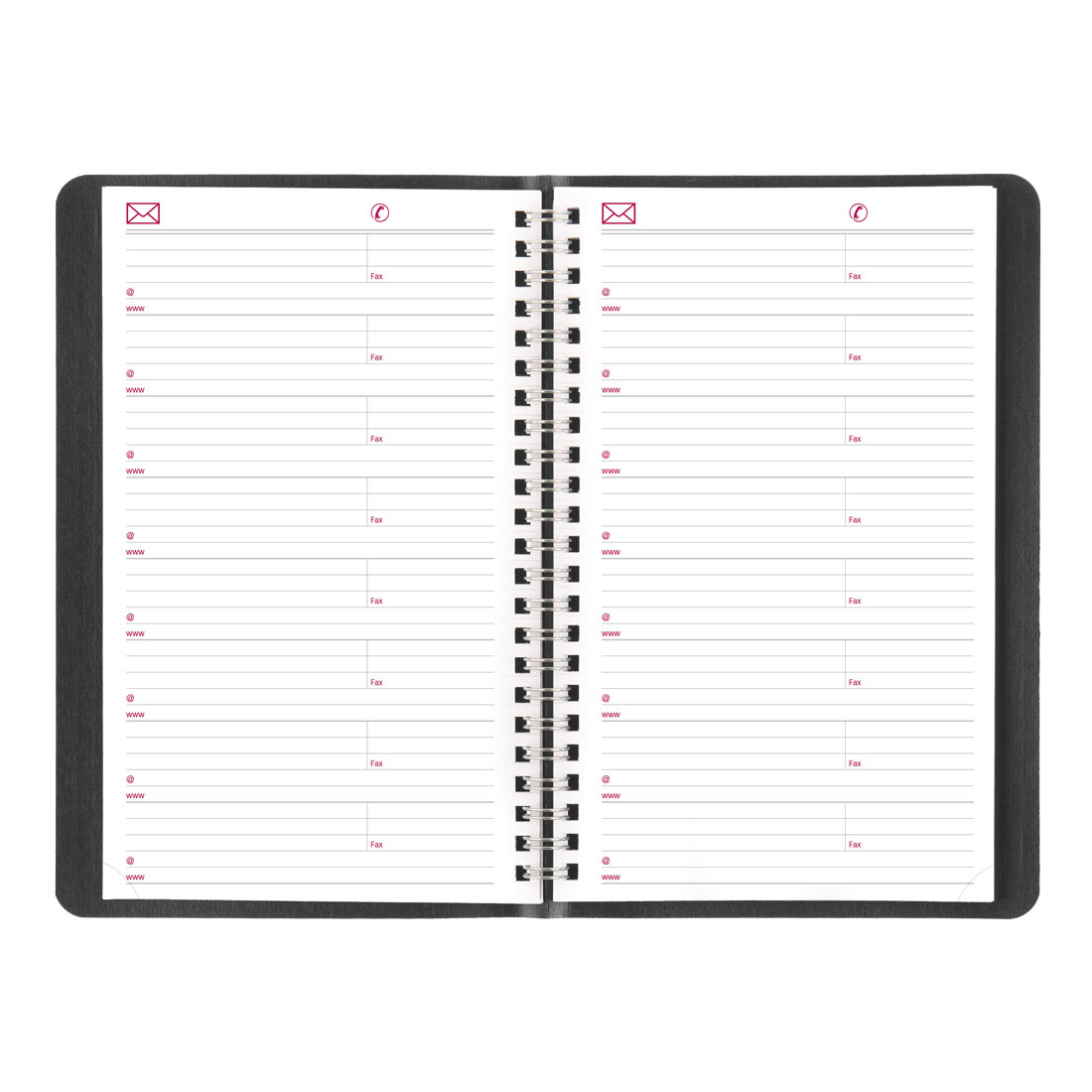 Brownline Essential Weekly Planner, Black, 2026 CB75.BLK-26