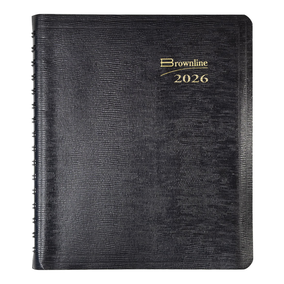 Brownline Essential Weekly Planner, Black, 2026 CB850.BLK-26