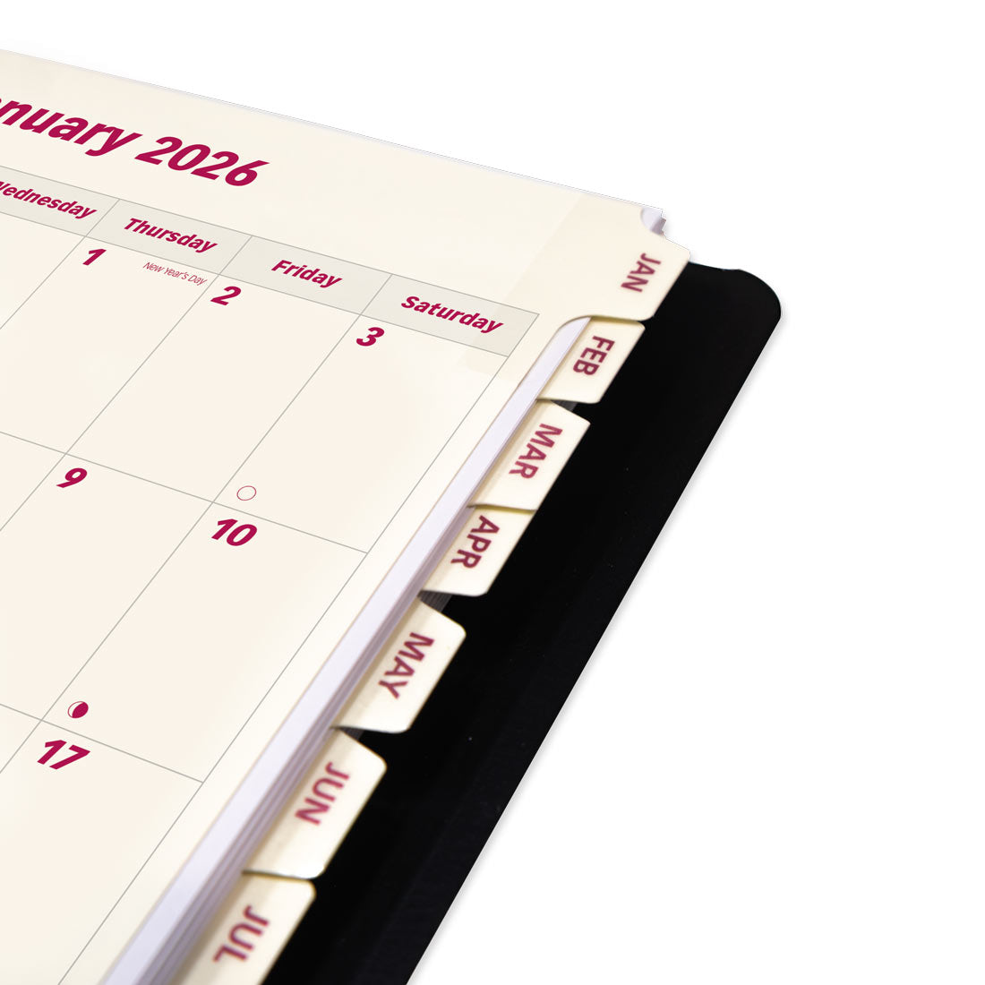 Brownline Essential Weekly Planner, Black, 2026 CB850.BLK-26