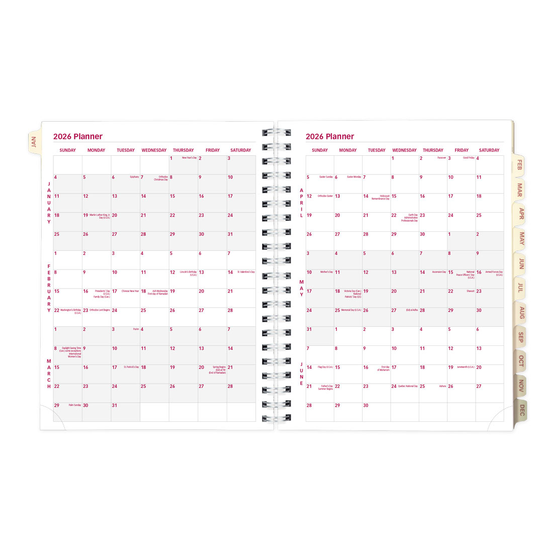 Essential Weekly Refill 2026 (CB852R-26)
