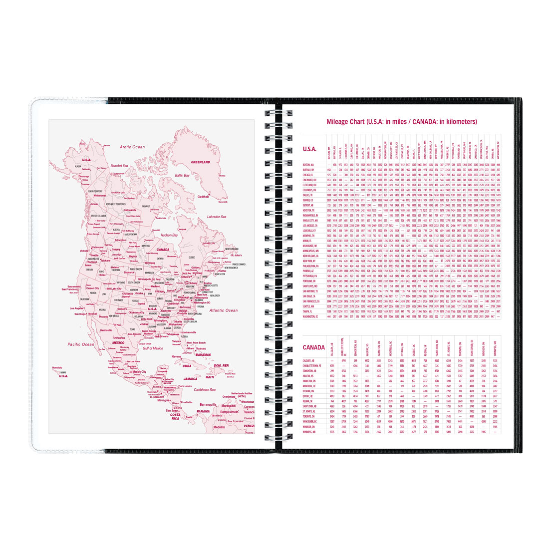 Brownline Pre-Vu™ Weekly Planner 2026, Tri-Fold Cover, Black CB920.BLK-26