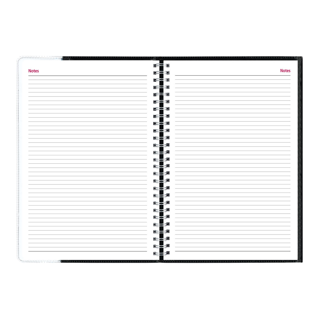 Brownline Pre-Vu™ Weekly Planner 2026, Tri-Fold Cover, Black CB920.BLK-26