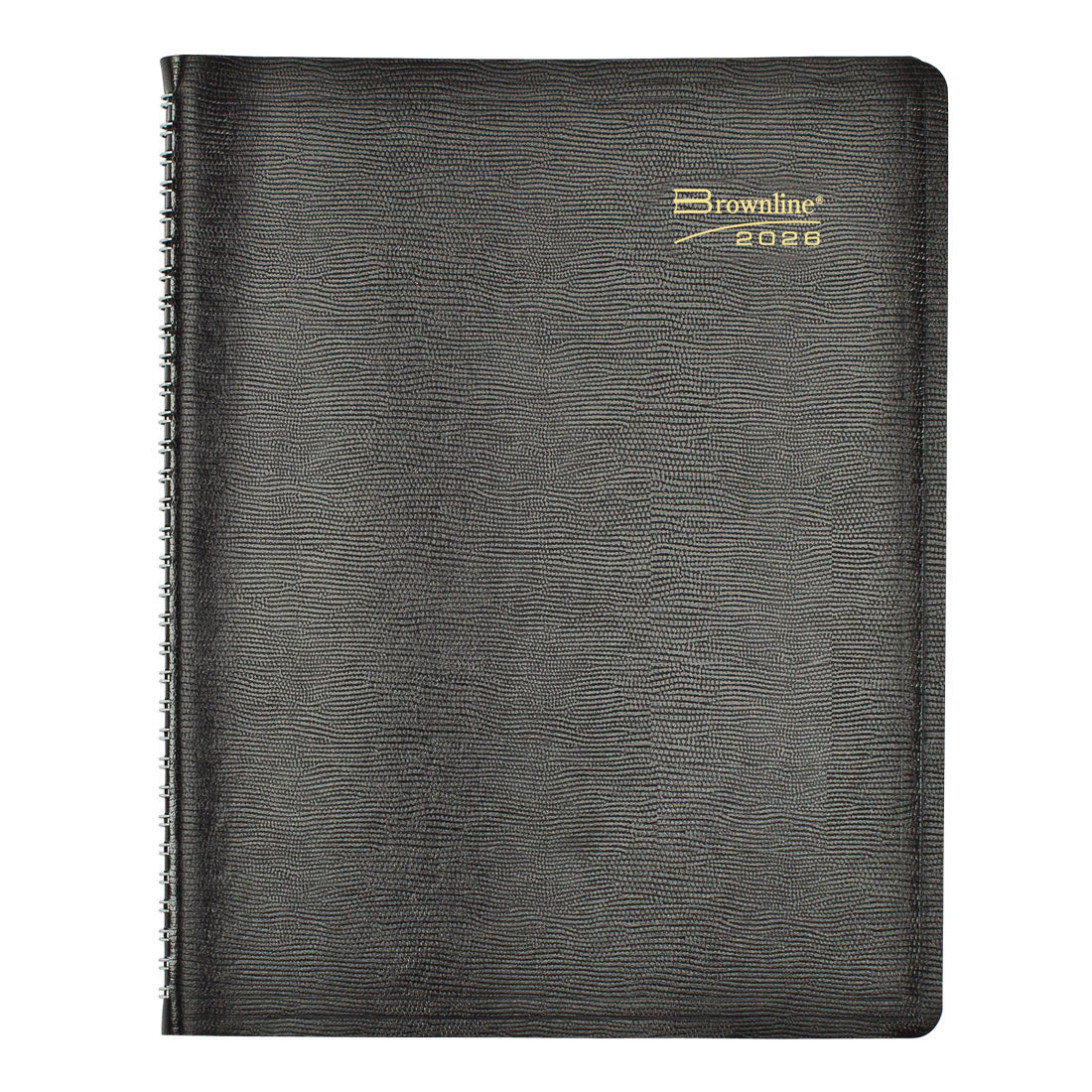 Brownline Essential Weekly Appointment Book, 2026 CB950.BLK-26, CB950.BLU-26, CB950.RED-26 #color_black