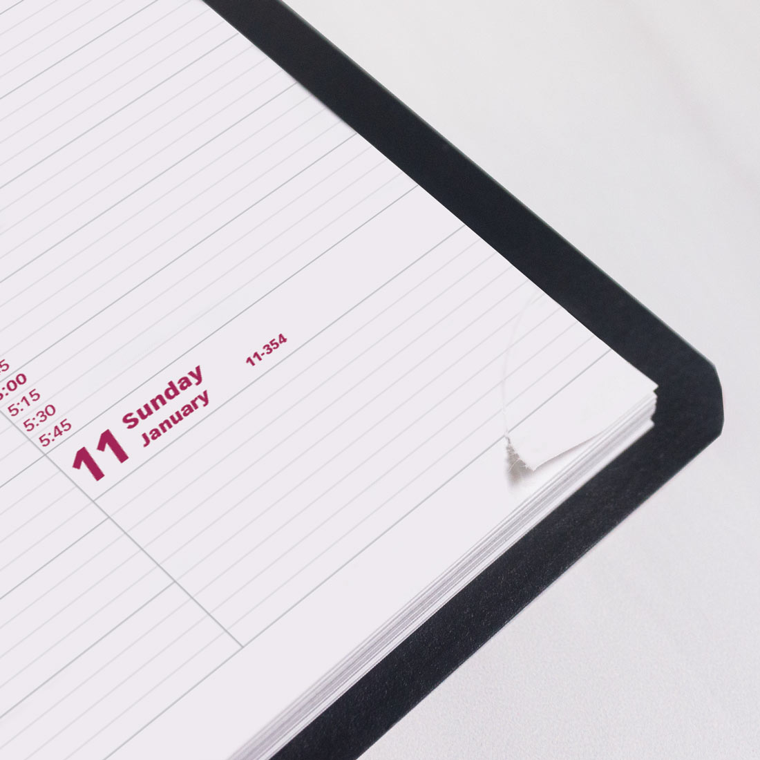 Brownline Essential Weekly Appointment Book, 2026 CB950.BLK-26, CB950.BLU-26, CB950.RED-26 #color_black