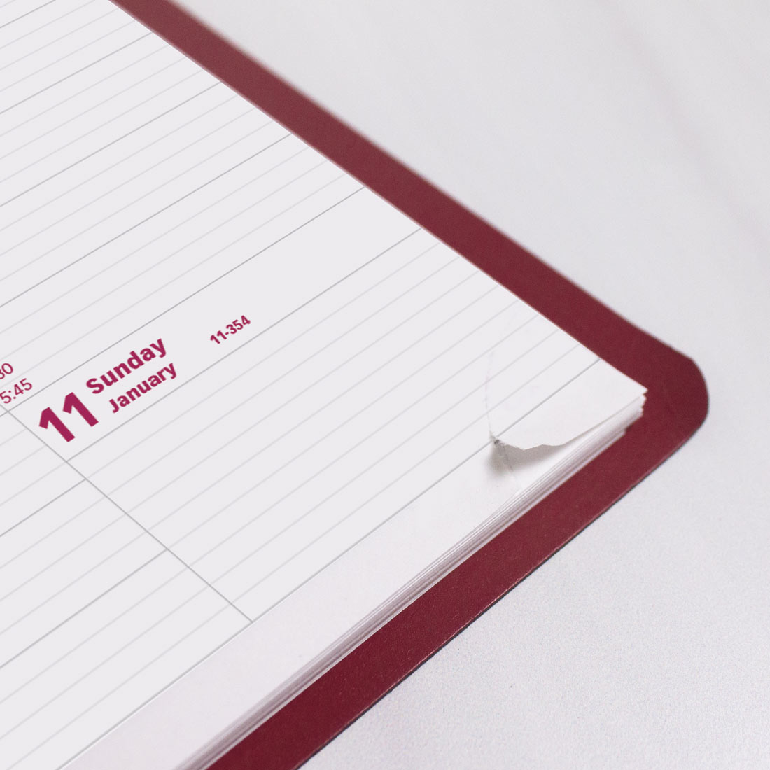 Brownline Essential Weekly Appointment Book, 2026 CB950.BLK-26, CB950.BLU-26, CB950.RED-26 #color_red