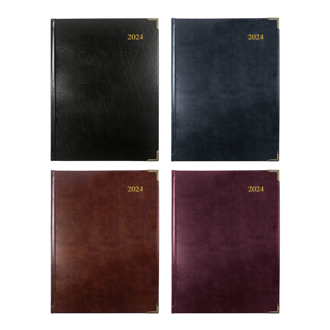 Executive Daily Planner 2024, Assorted colors