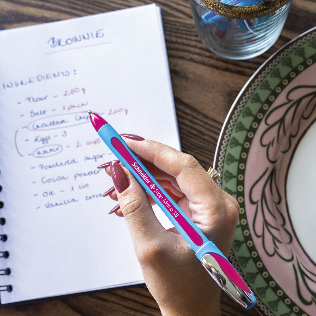 Schneider Memo Ballpoint Pens XB, Wallet 6 pieces - Assorted 150296