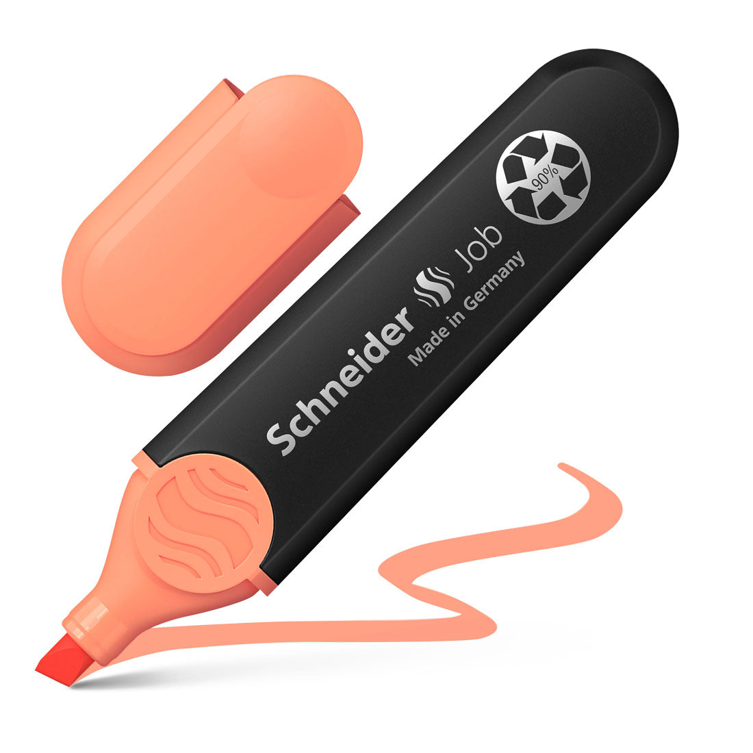 Job Pastel Highlighter, Box of 10un.#ink-color_peach