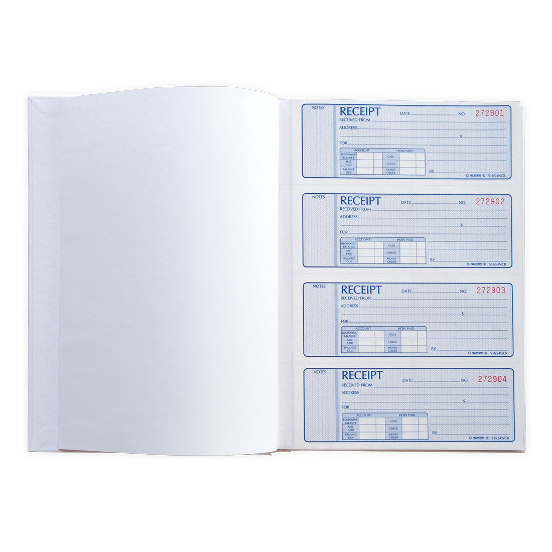 Money Receipt Book S1654NCR