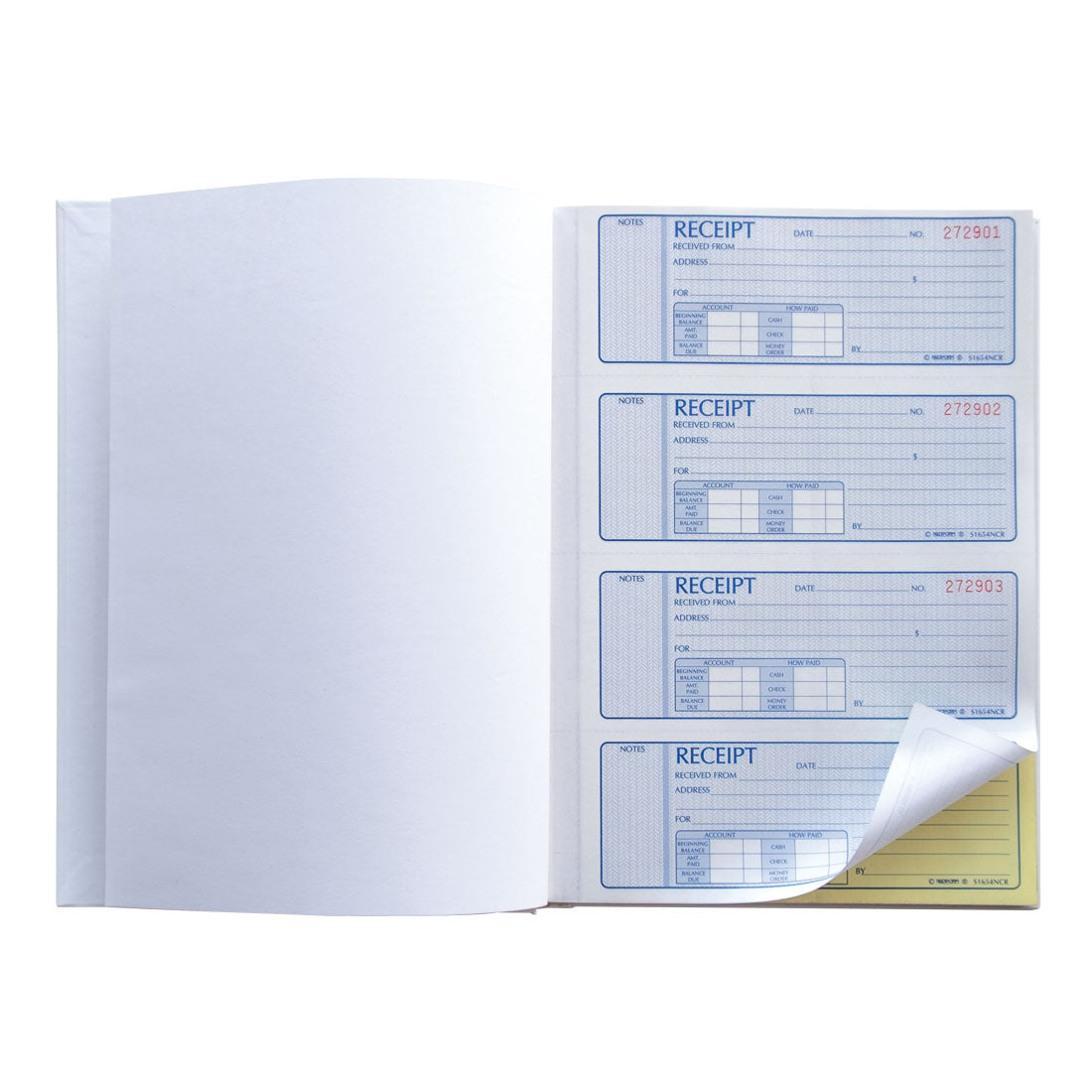Money Receipt Book S1654NCR