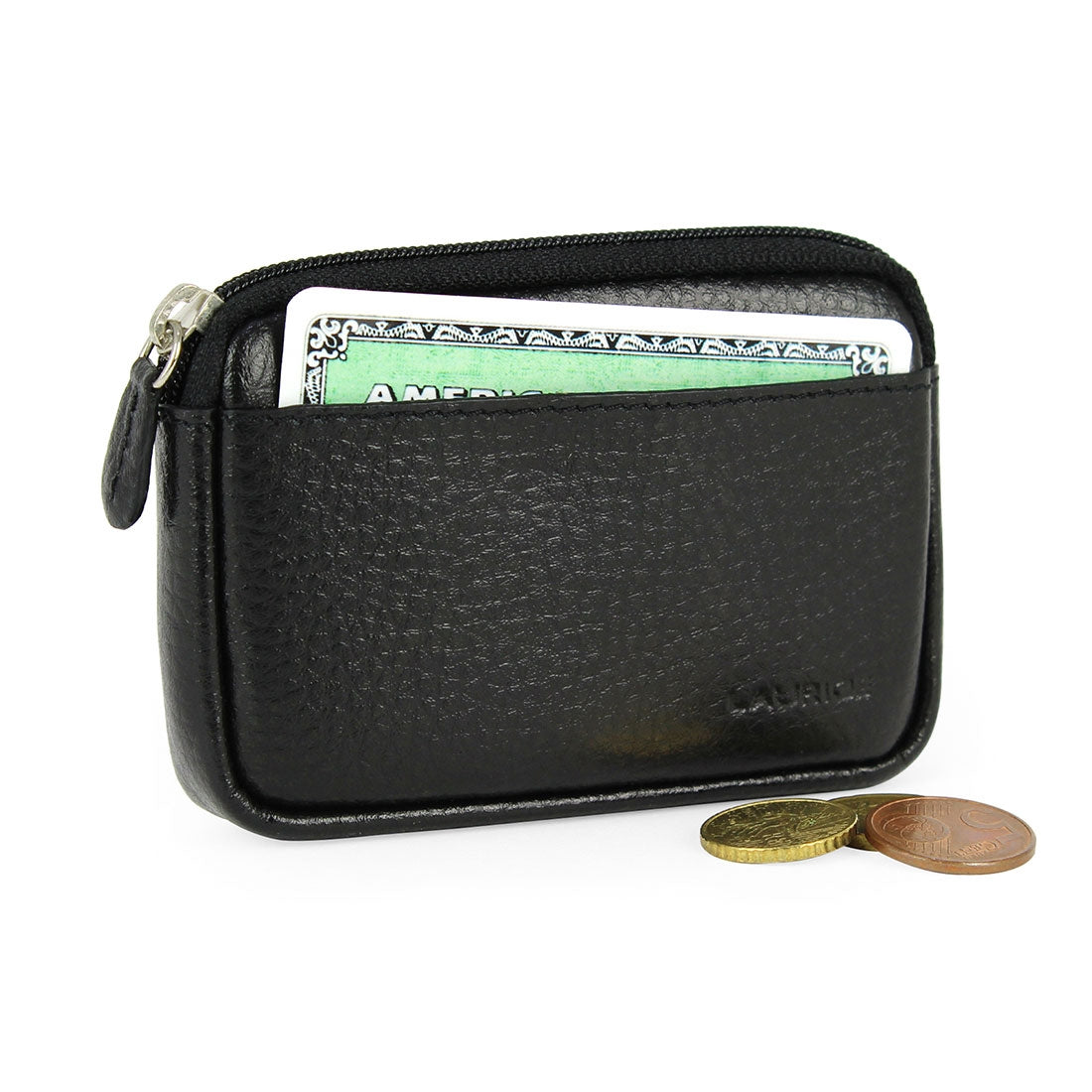 Small Wallet/Card Holder - Black#color_black