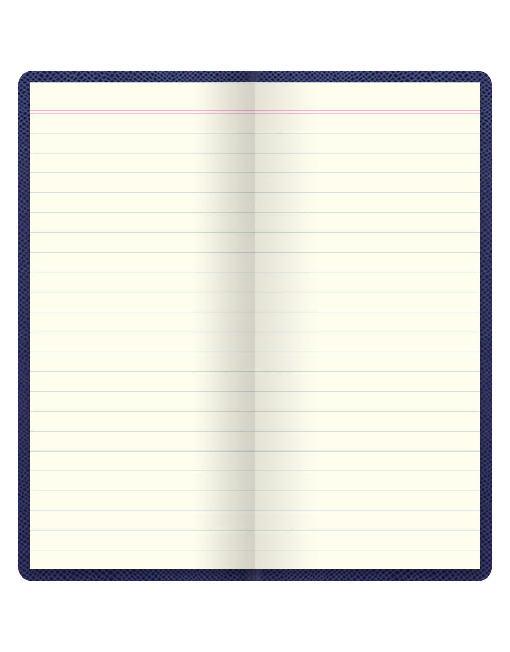 Legacy Slim Pocket Ruled Notebook Blue#color_blue