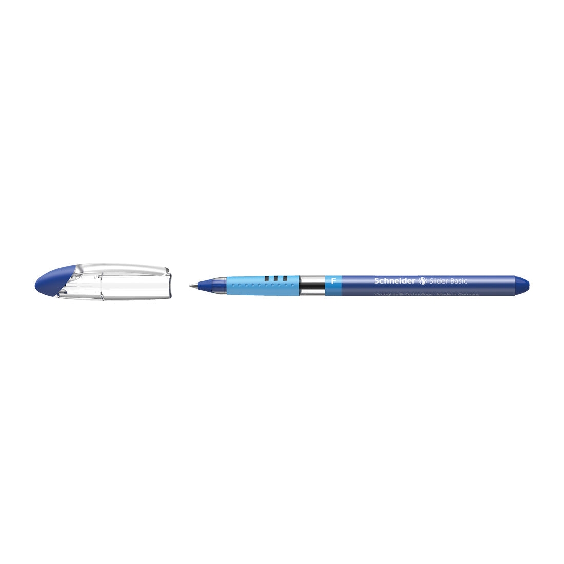 Slider BASIC Ballpoint Pens F, Box of 10#ink-color_blue