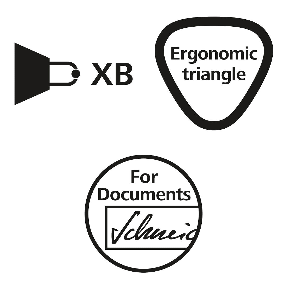 Edge Pastel Ballpoint Pen XB, Case 8 pieces