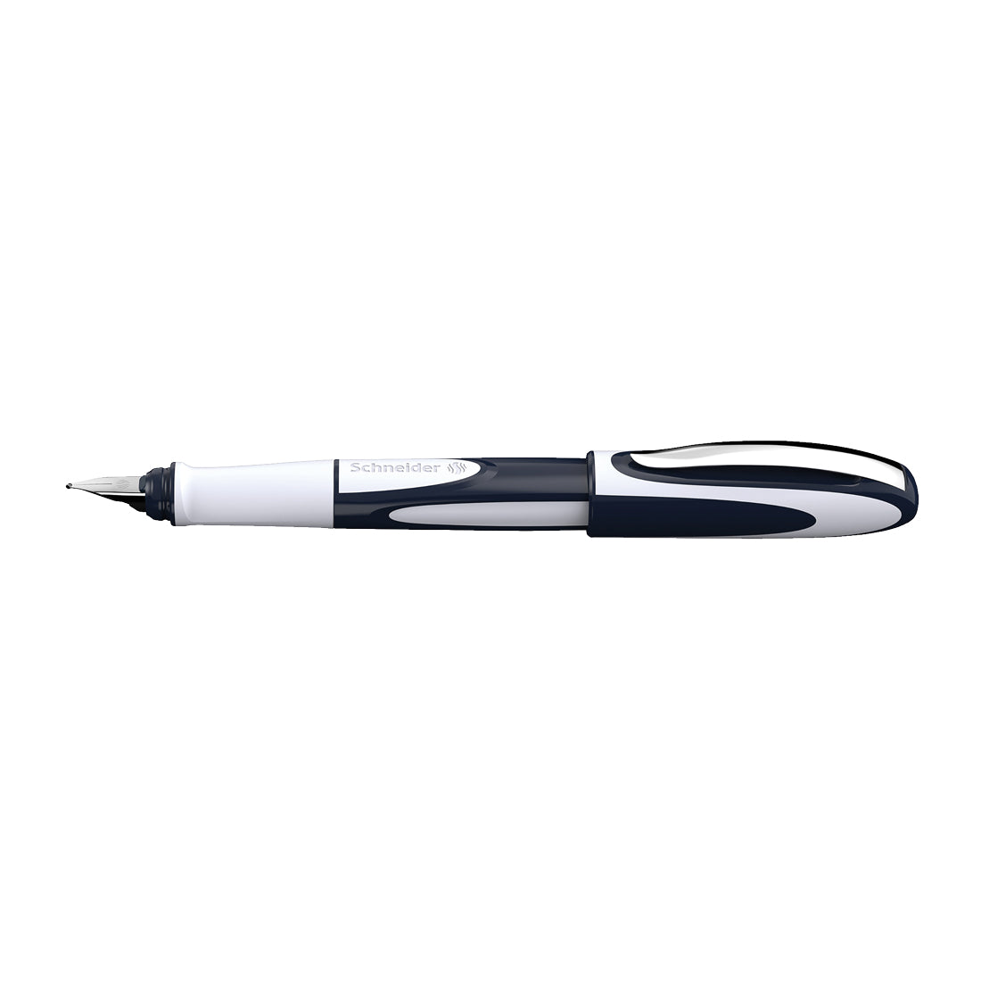 Ray Fountain Pen M - Dark Blue/Light Gray