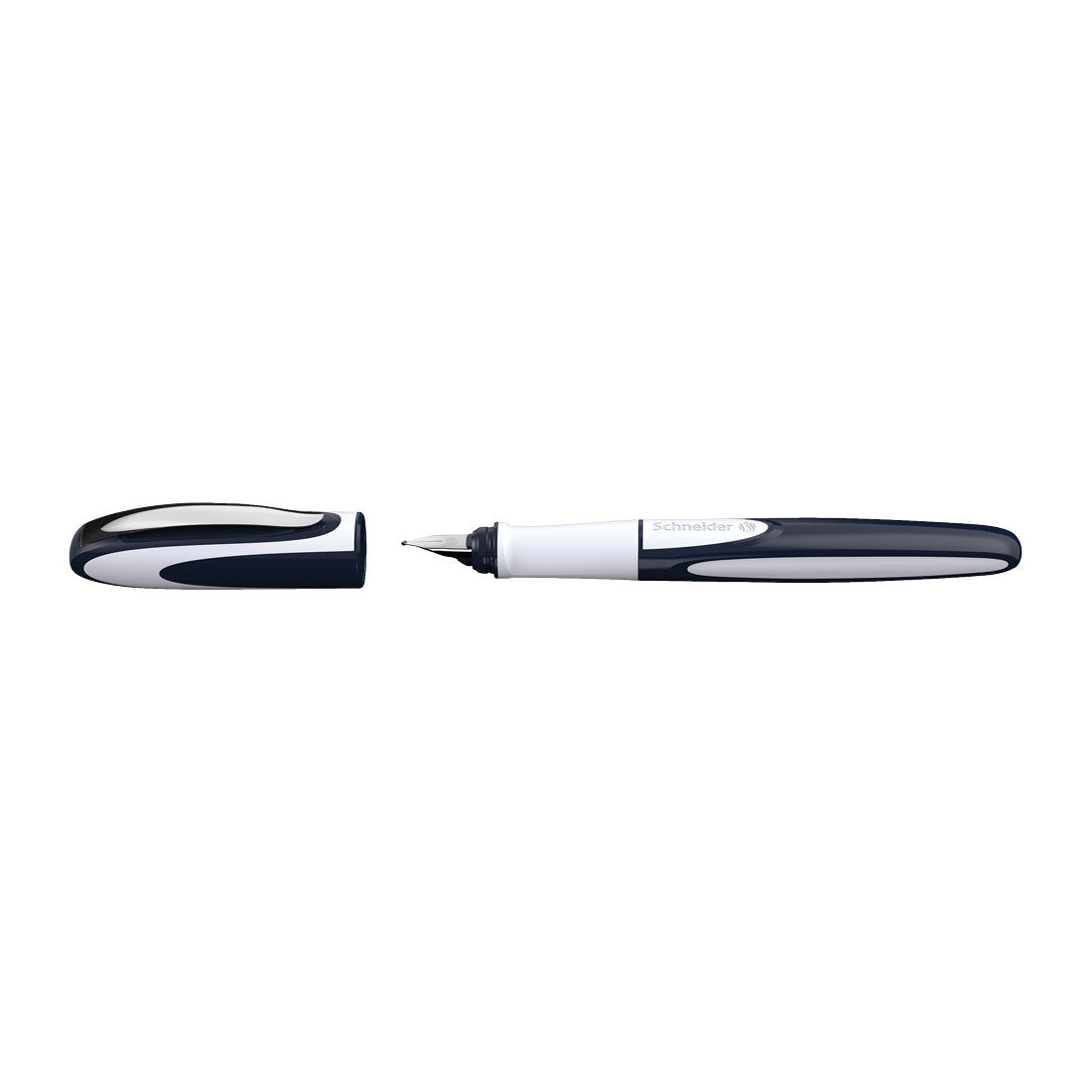 Ray Fountain Pen M - Dark Blue/Light Gray