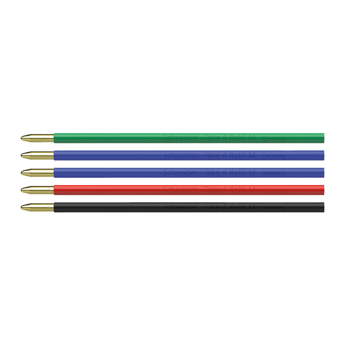 Take 4 Refill for 4-Color Ballpoint Pen M - Assorted (5) Media 1 of 3Take 4 Refill for 4-Color Ballpoint Pen M - Assorted (5)