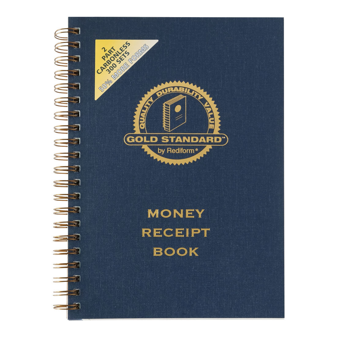 Gold Standard - Money Receipt Book 8L810