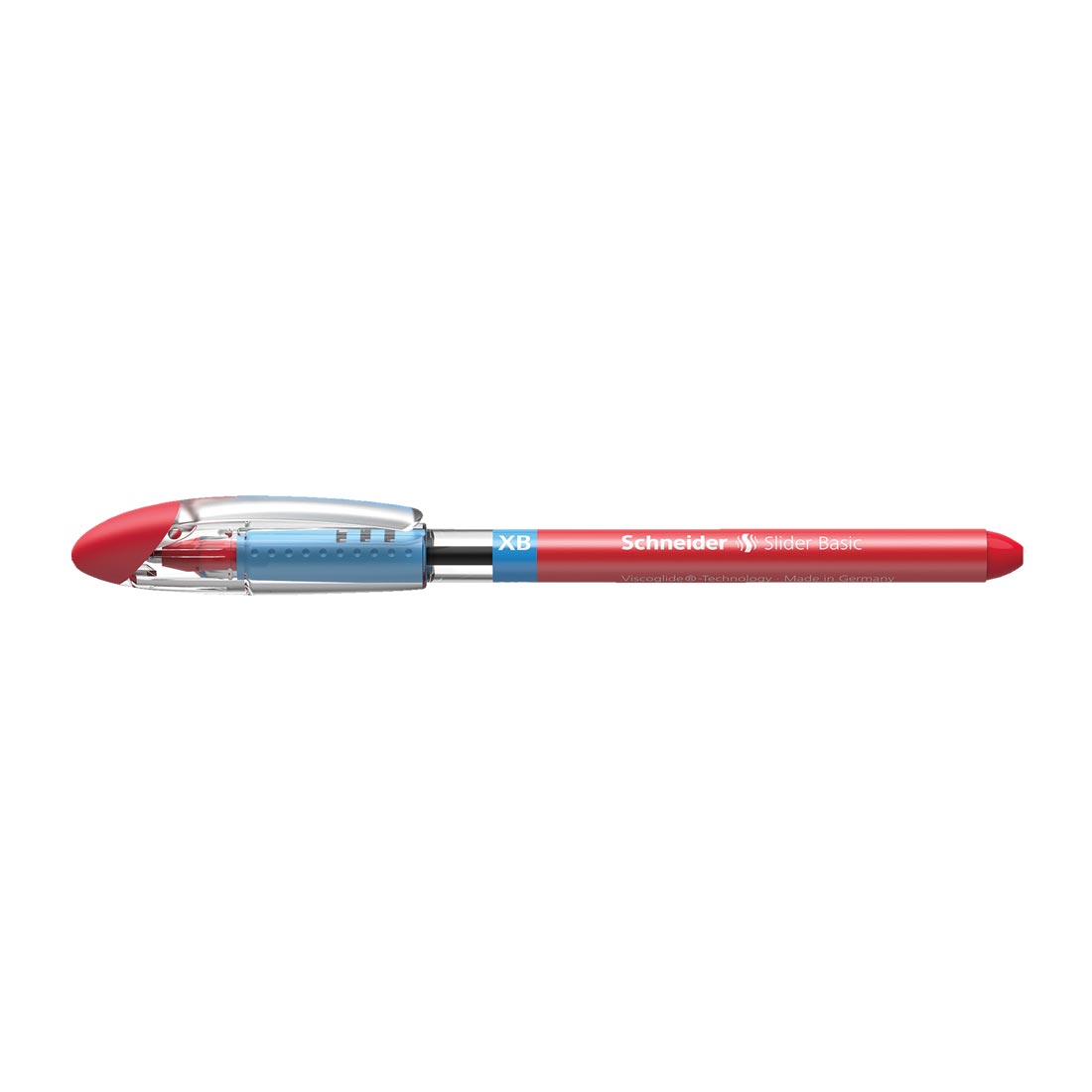 Slider BASIC Ballpoint Pen XB, Box of 10#ink-color_red