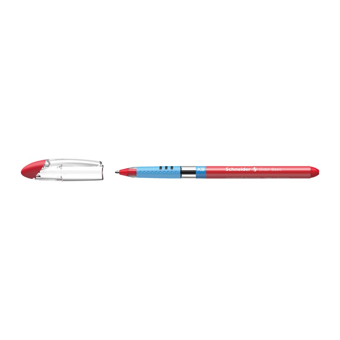 Slider BASIC Ballpoint Pen XB, Box of 10#ink-color_red