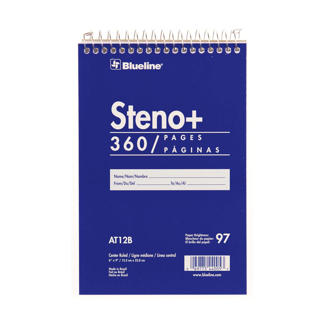Steno Note Pad AT12B
